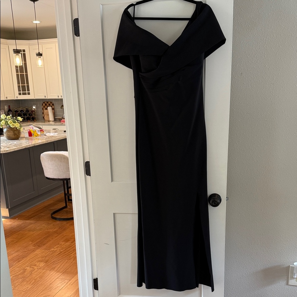 Chiara Boni La Petite Robe Stretch Jersey Fishtail Gown - Picture 3 of 5